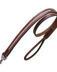 ExionPro Red Bling Padded Dog Leash