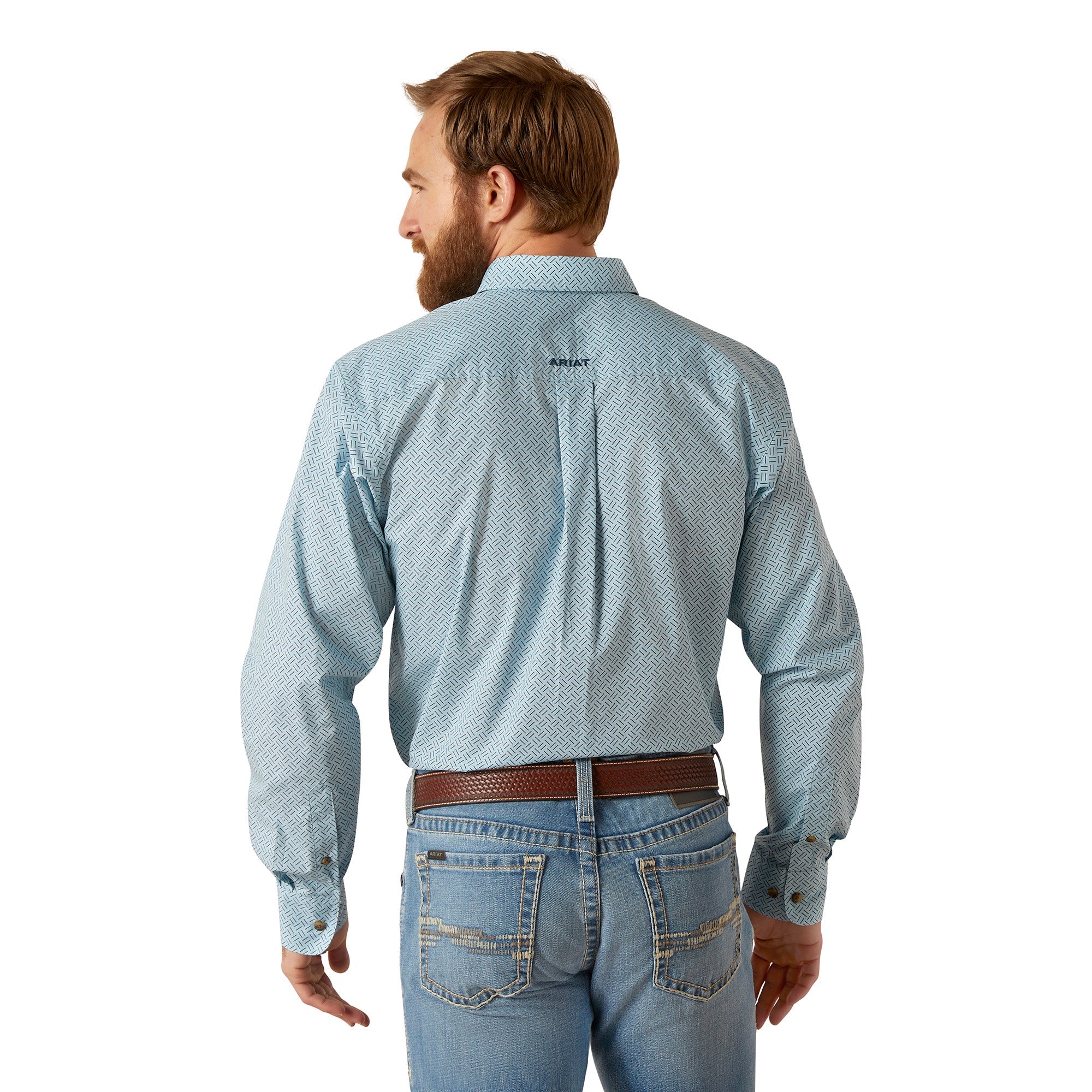 Ariat Gio Fitted LS- Sky Blue
