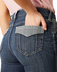 Ariat REAL Doba Flare Jean Missouri