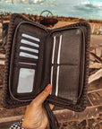 The Hazy Wesson (Brown Leather) Wallet a Haute Southern Hyde by Beth Marie Exclusive