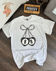 Barbed Wire Bow Tee or Crewneck