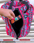 Classic Coral Luxury Tack Bag