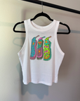 Cowgirl Chaps Cropped Tank