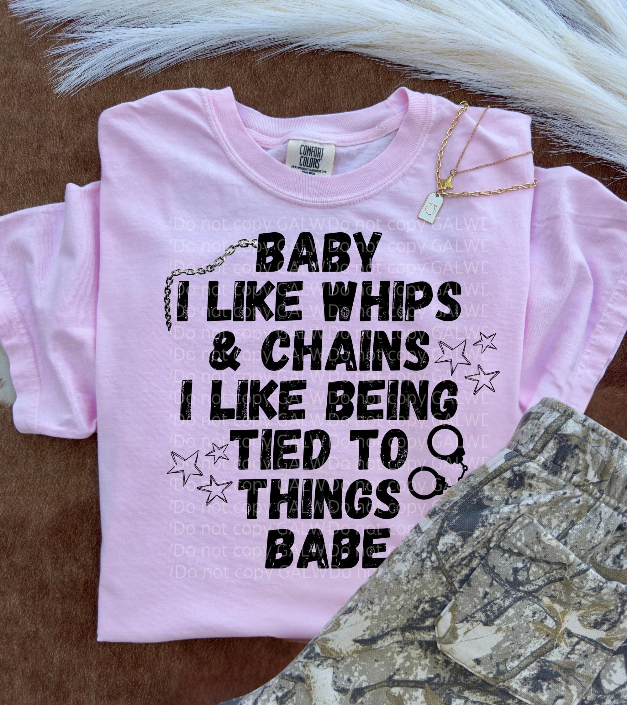 I like whips &amp; chains tee or sweatshirt