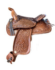 AJ Tack 5" Seat Decorative Western Saddle
