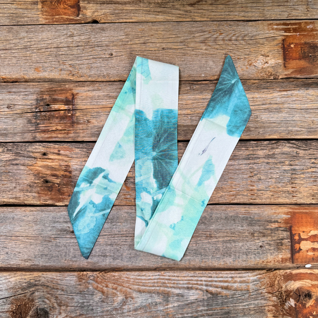Green Western Skinny Mini Wild Rag Scarf / Cowgirl Necktie 