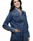 Layering Shirt W/embroidery - HC1053
