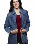 Layering Shirt W/embroidery - HC1053