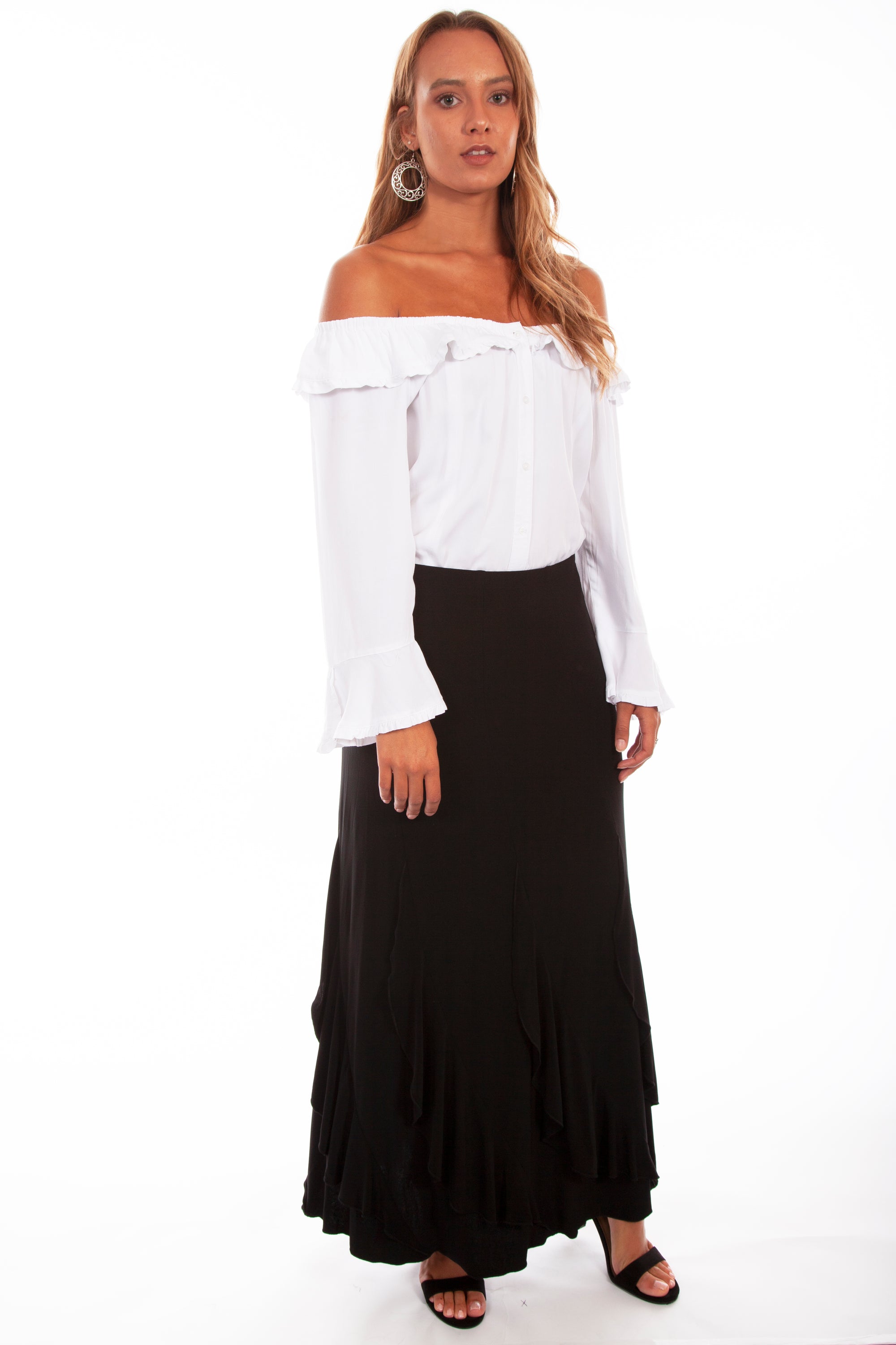 Ruffled Gord Skirt - HC1063