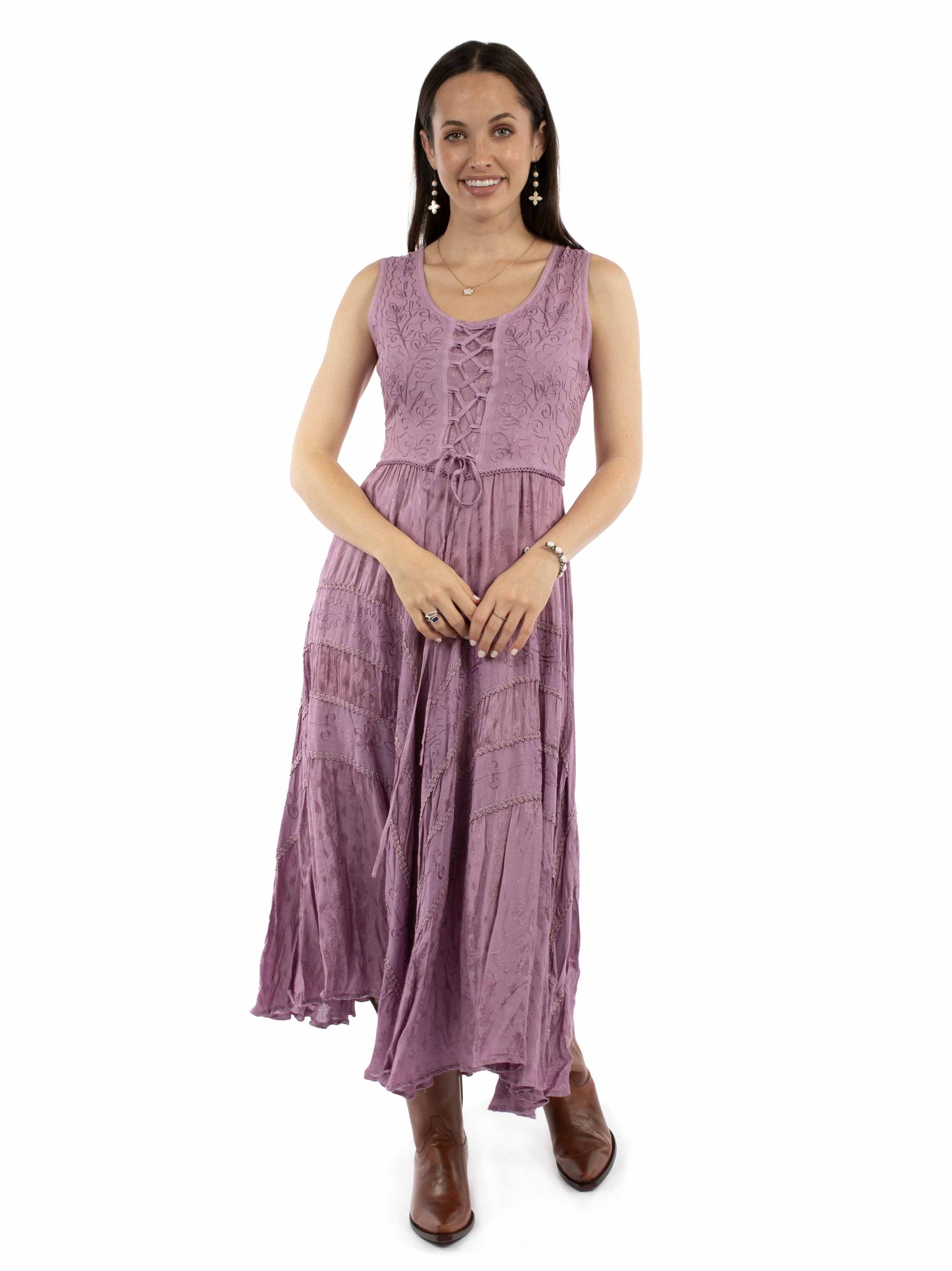 Lace Front Dress - HC118
