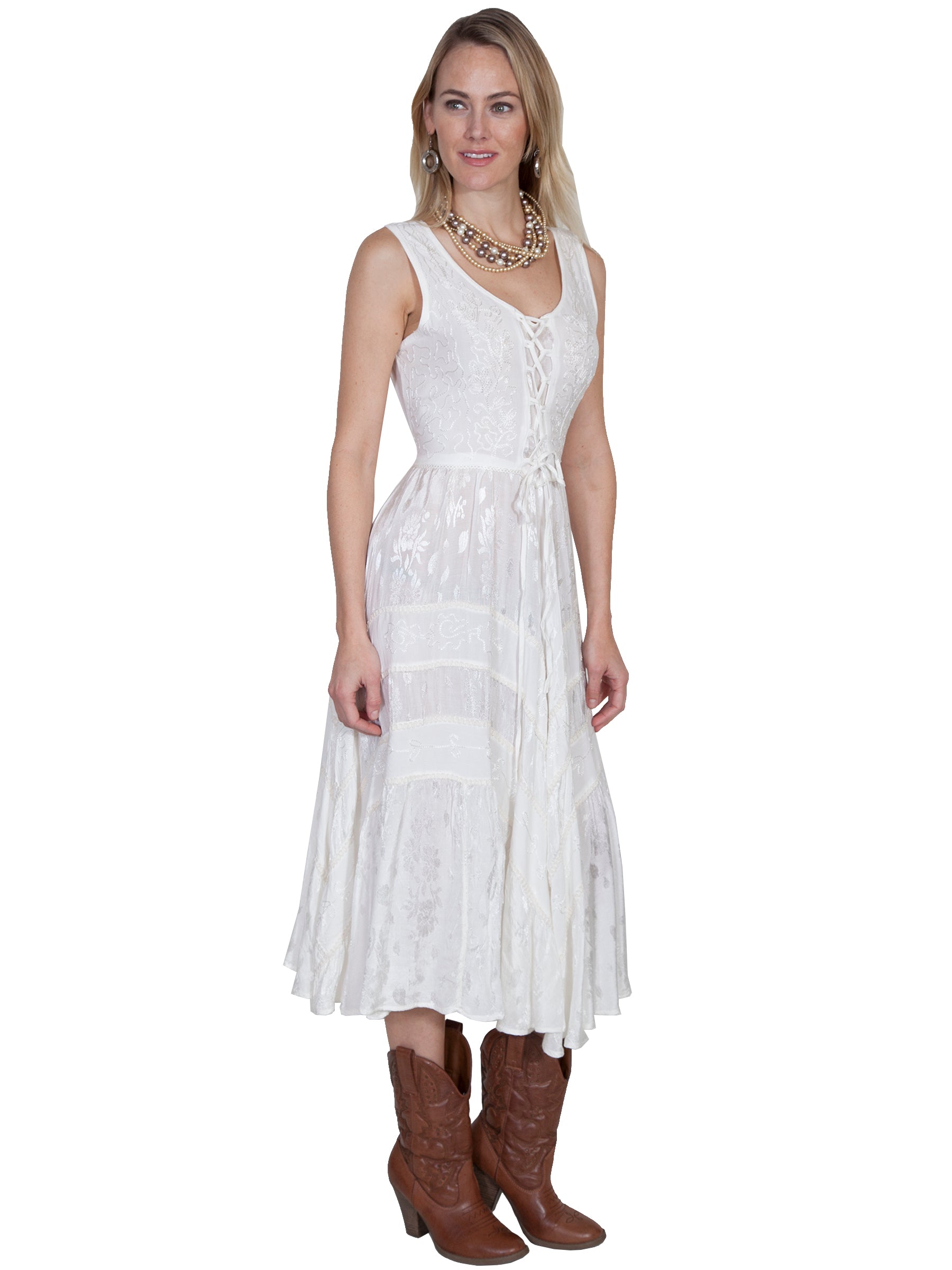 Lace Front Dress - HC118