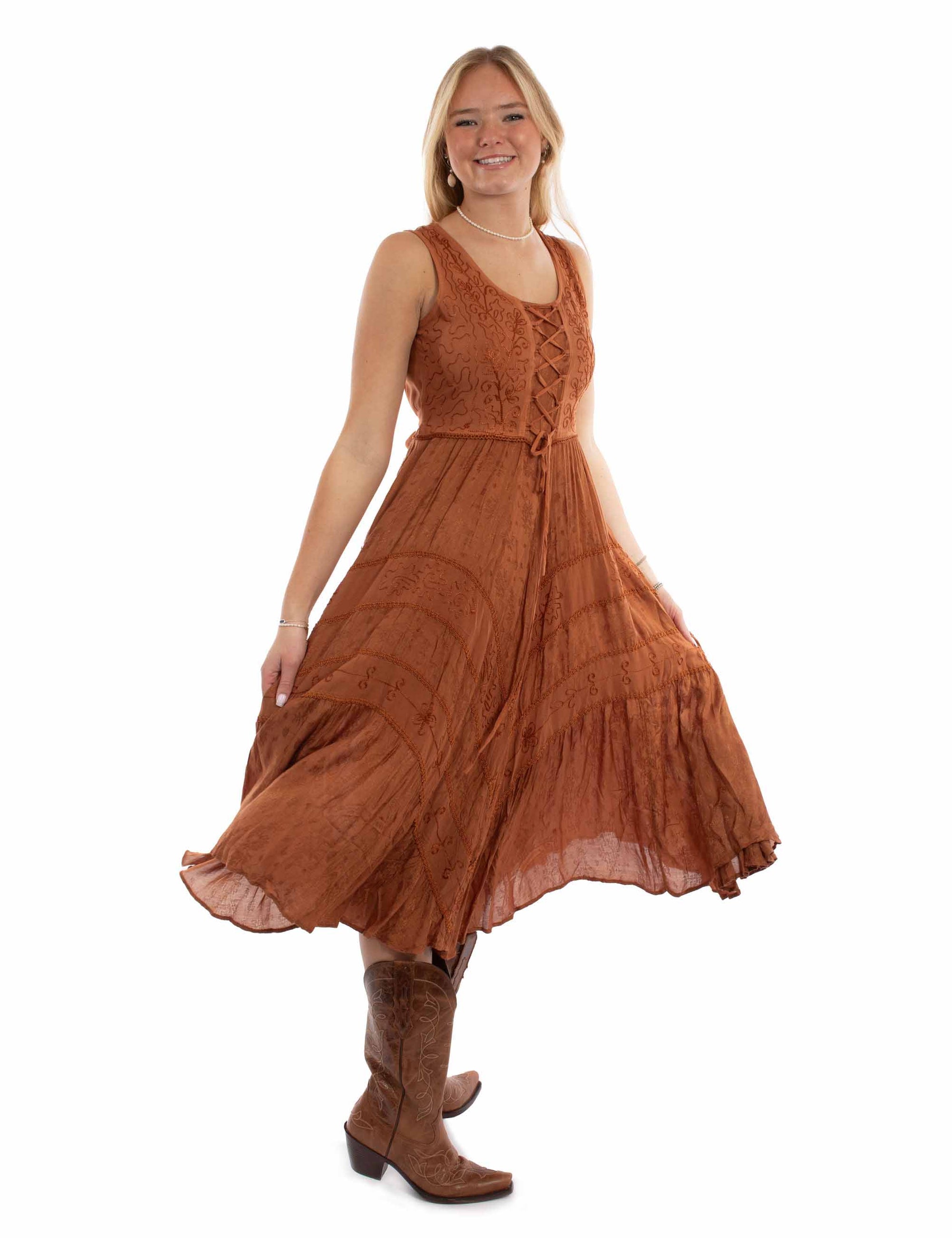 Lace Front Dress - HC118