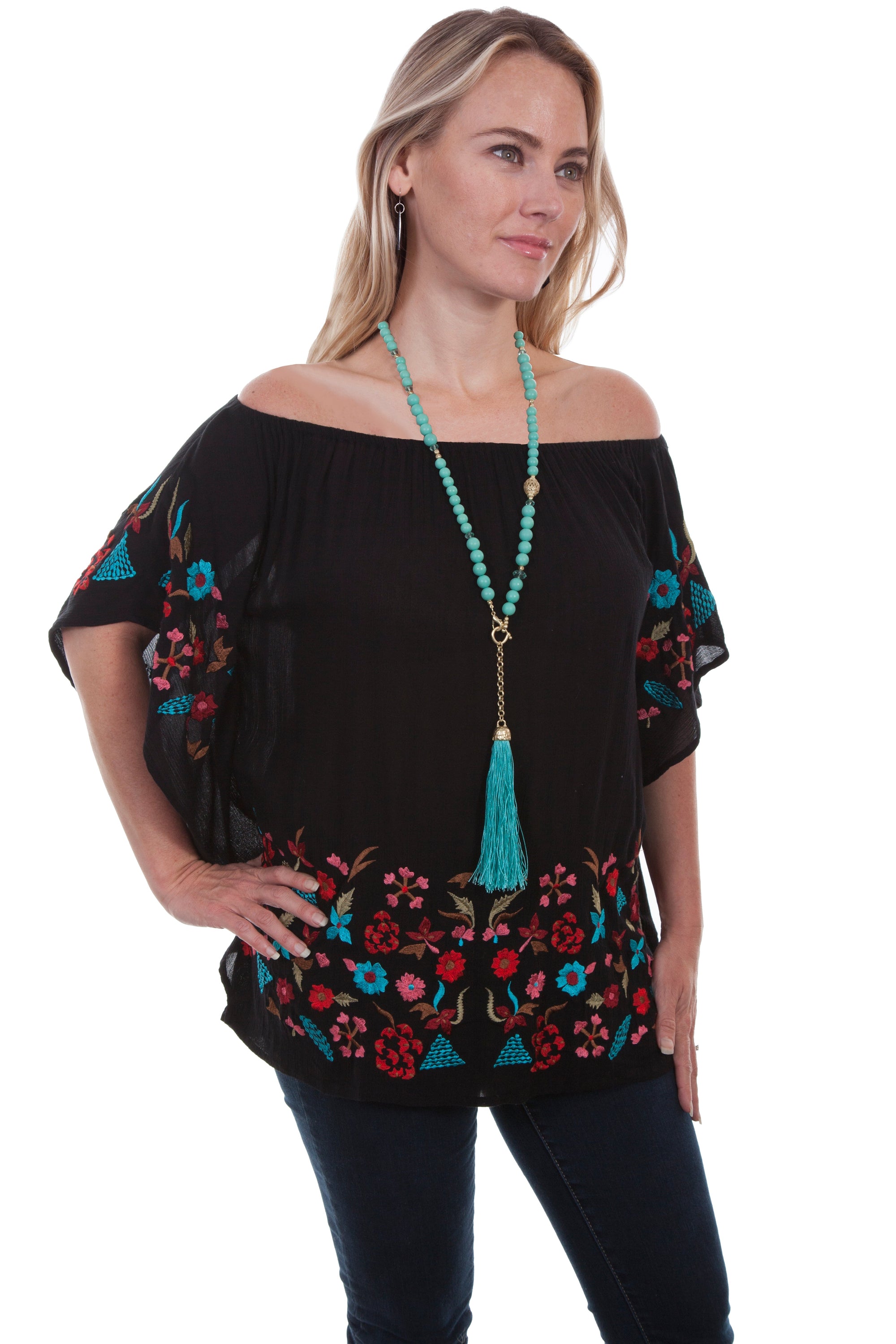 Emb. Blouse - HC457