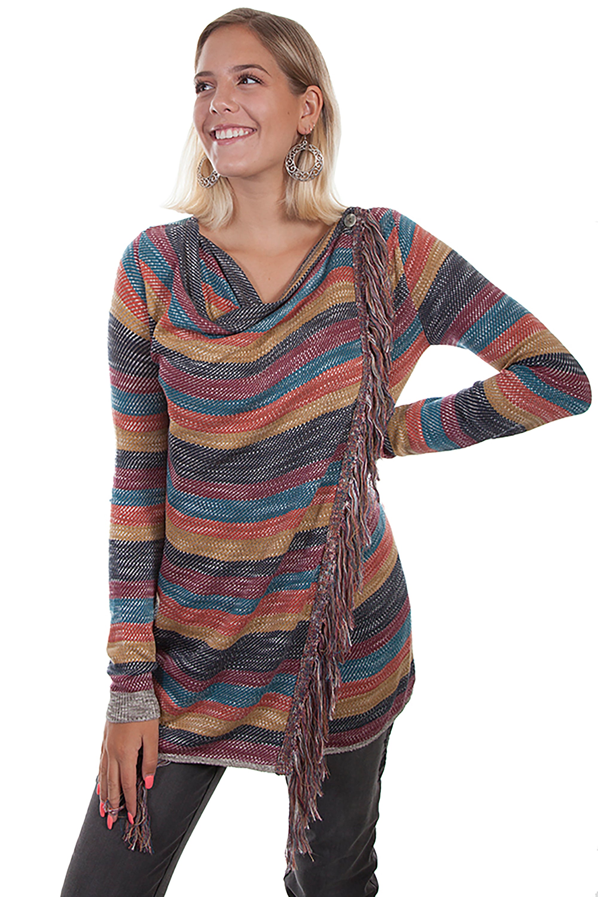 Fringe Crossover Style W/buttons - HC520