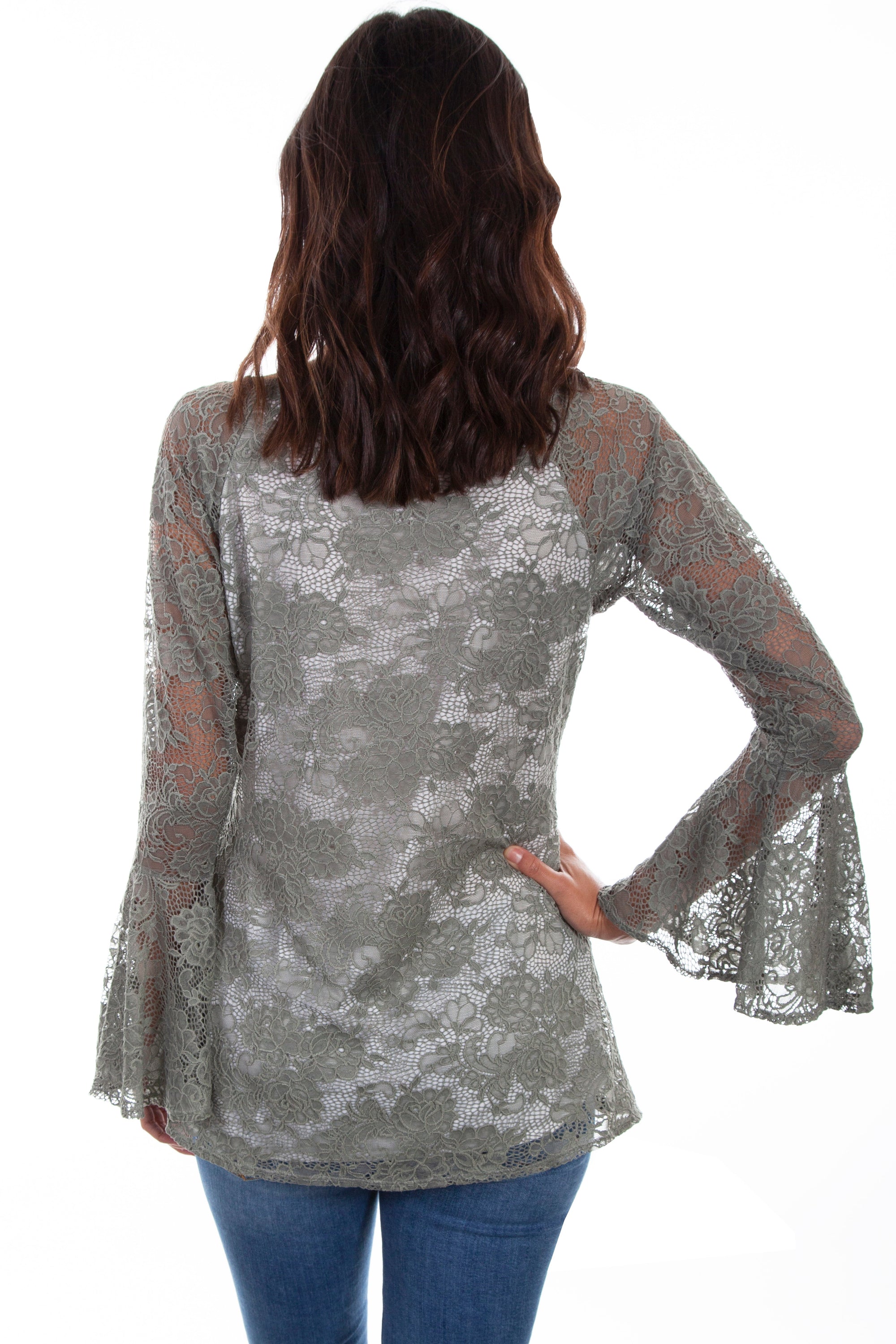 Lined Lace Tunic - HC559