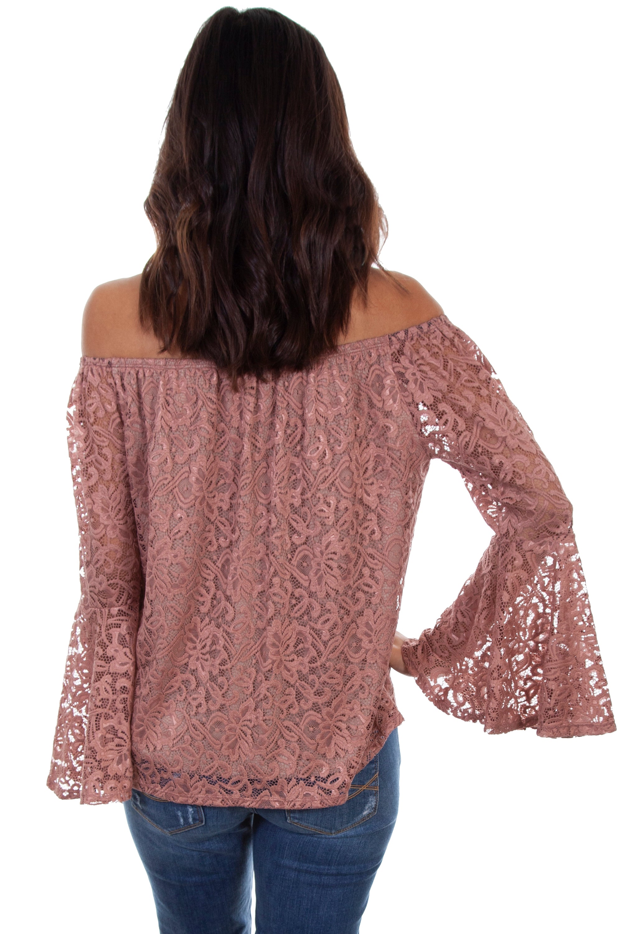 Lace Top W/ruffle - HC593