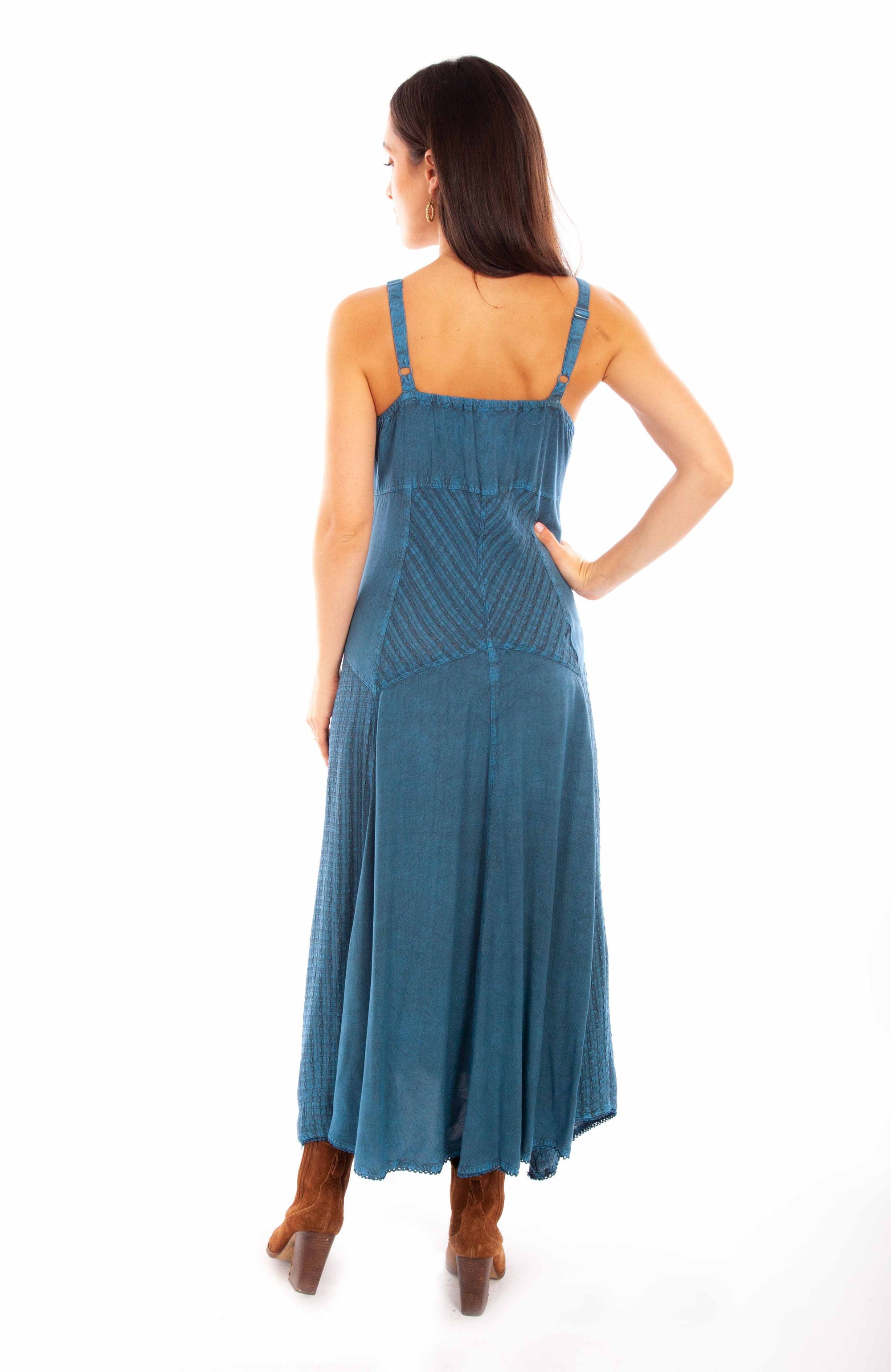 Long Rayon Dress - HC63