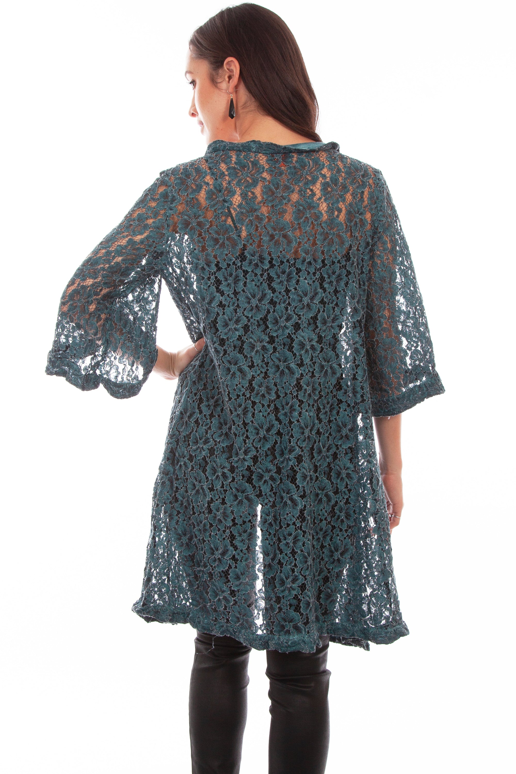 Floral Lace Cardigan - HC643