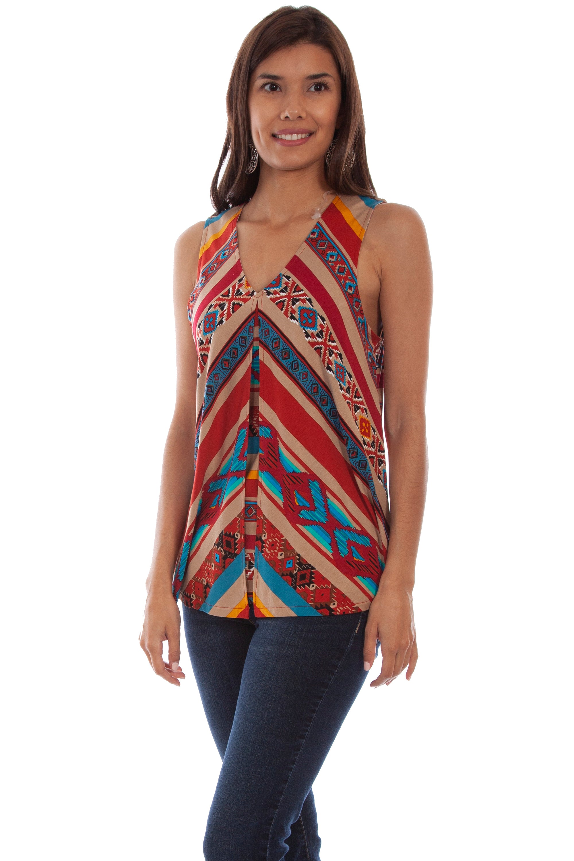 Fly Away Serape Tank - HC681