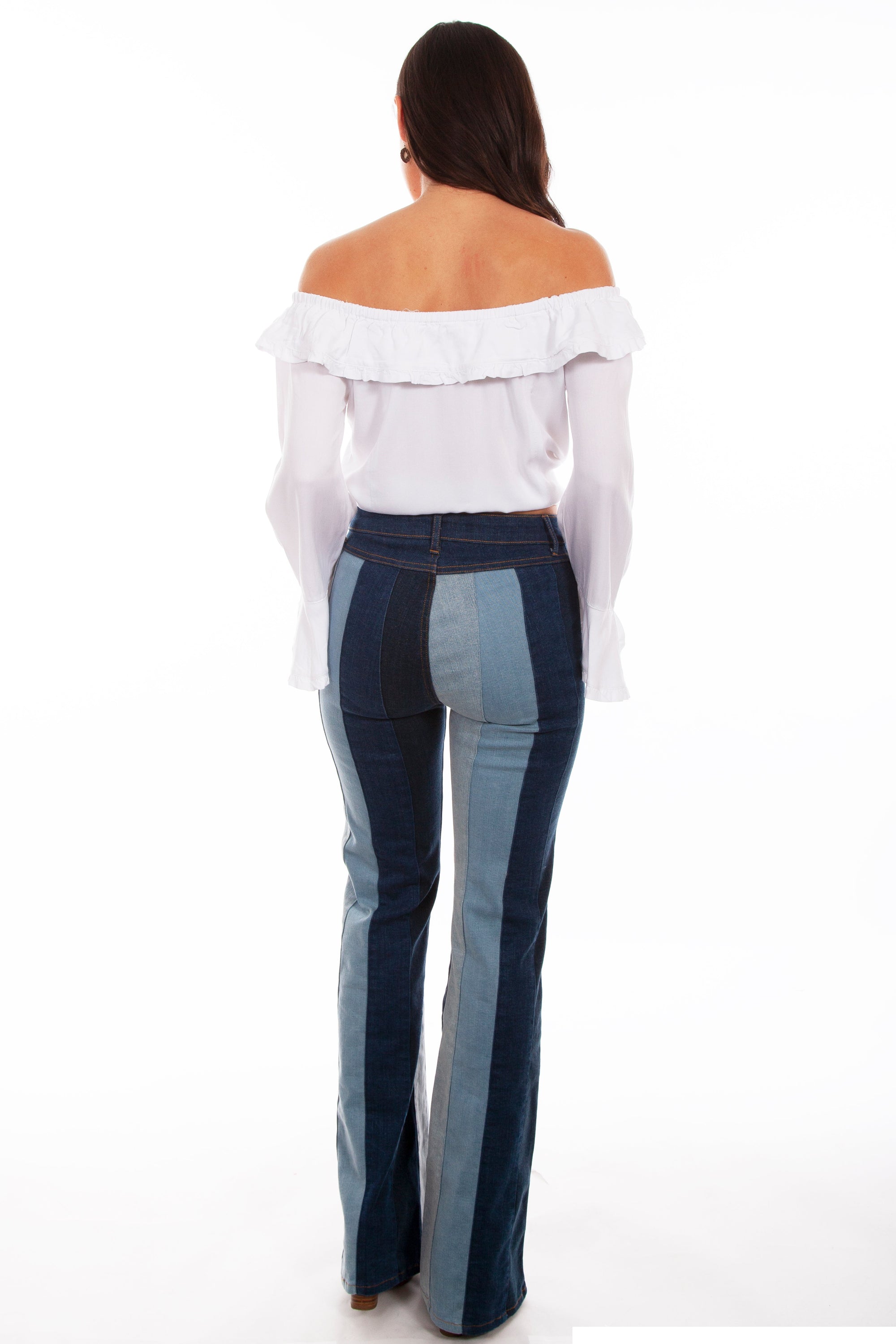 Color Block Flare Pant - HC689