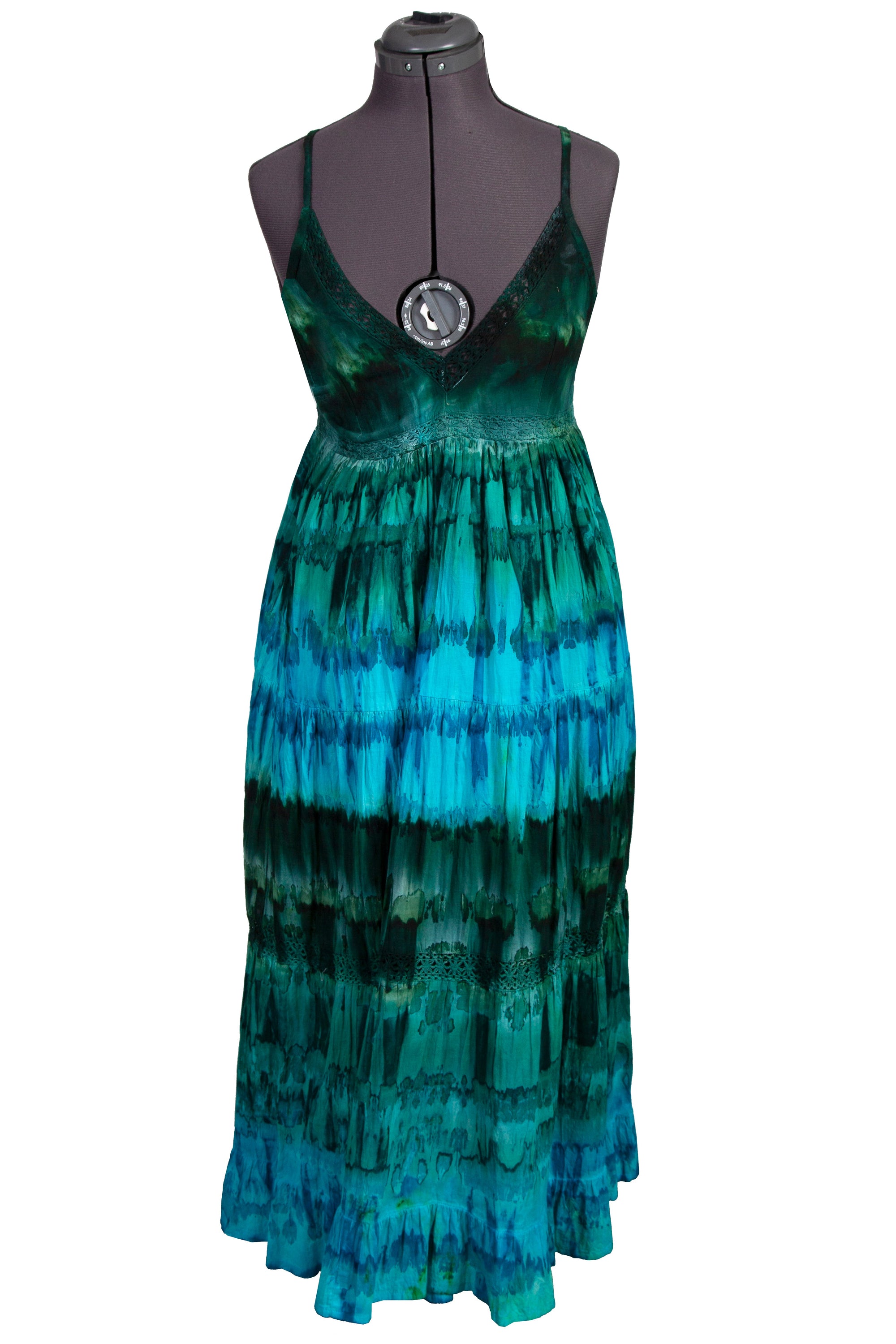 Tie Dye Spaghetti Strap Dress(triang - HC71