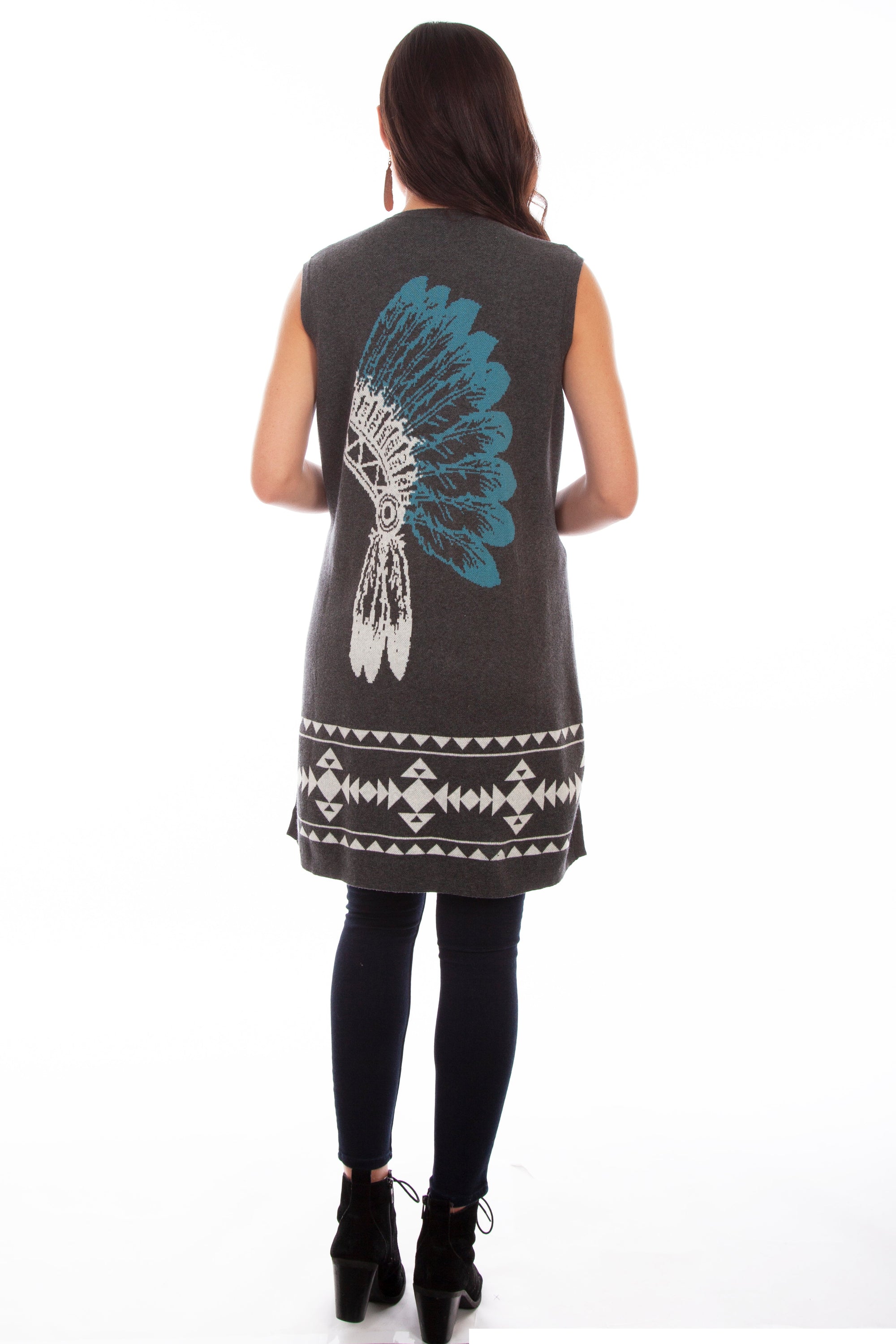 Indian Headdress Duster - HC710