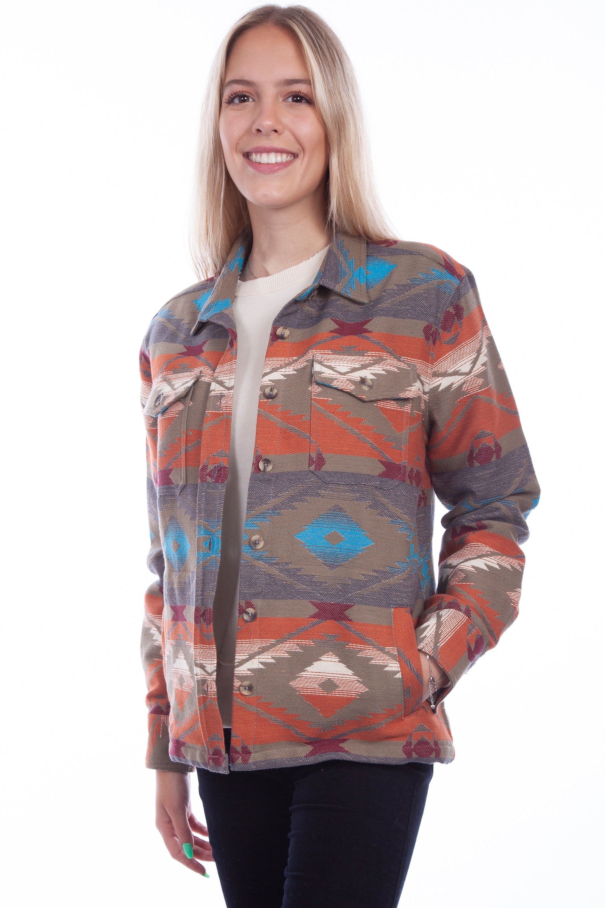 Ladies Southwest Shirt/jacket - HC748