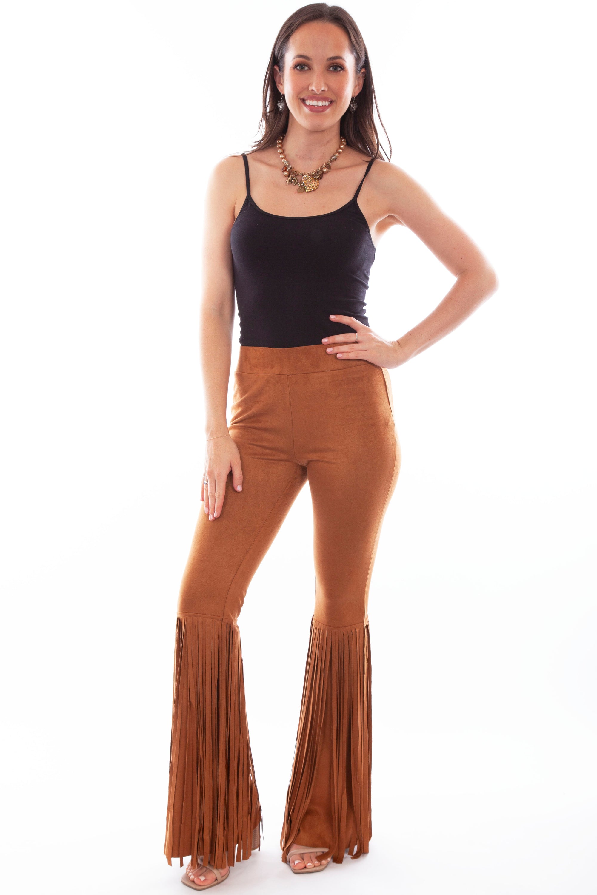 Fringe Bell Bottom Pant - HC771