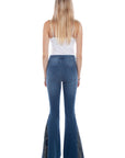Bandana Print Bell Bottom Pants - HC782