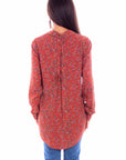 Printed Ditsy Floral Top - HC843