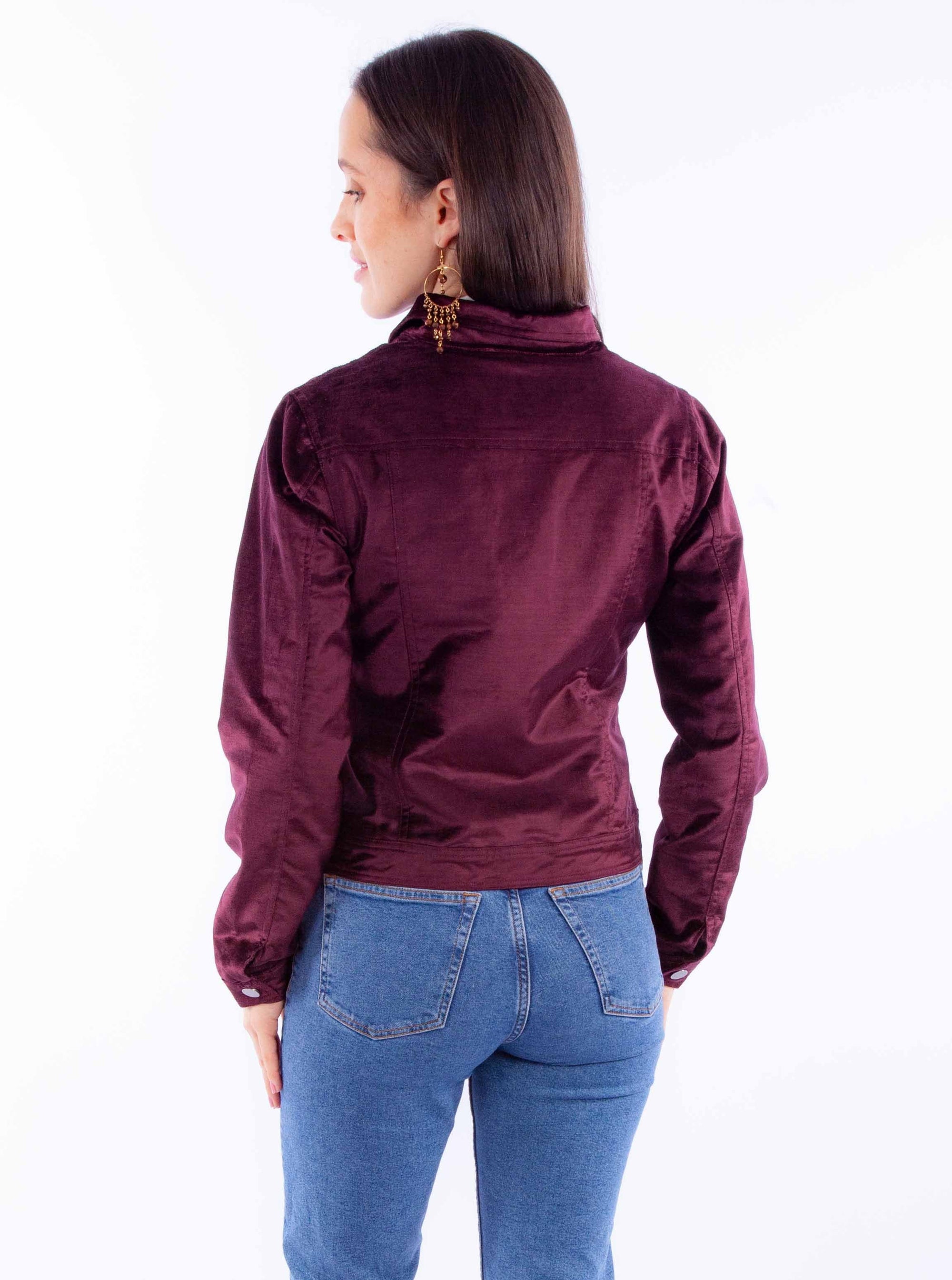Velvet Jacket W/emb. - HC900