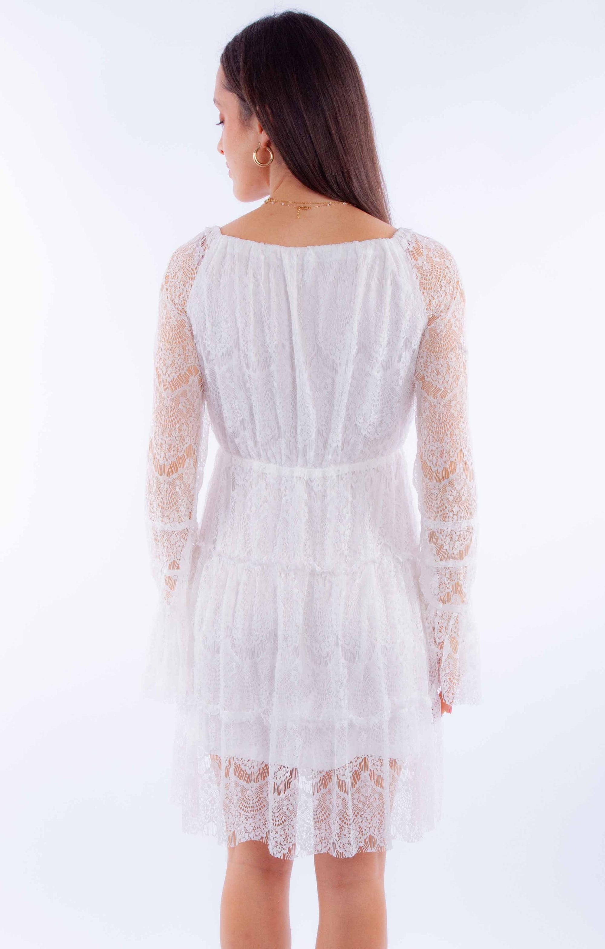 Eyelash Lace Dress - HC909