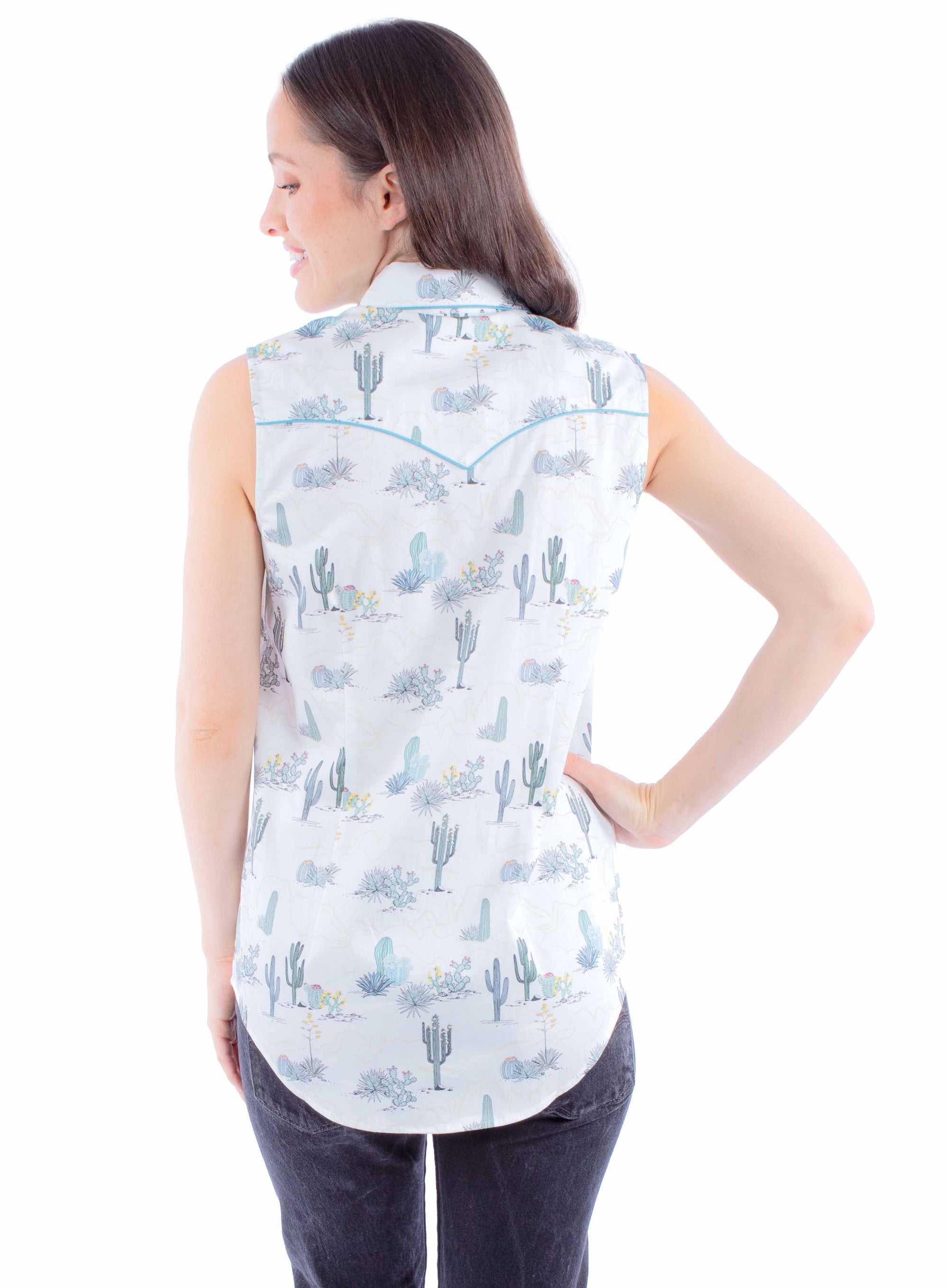 Desert Cactus S/l Top - HC935