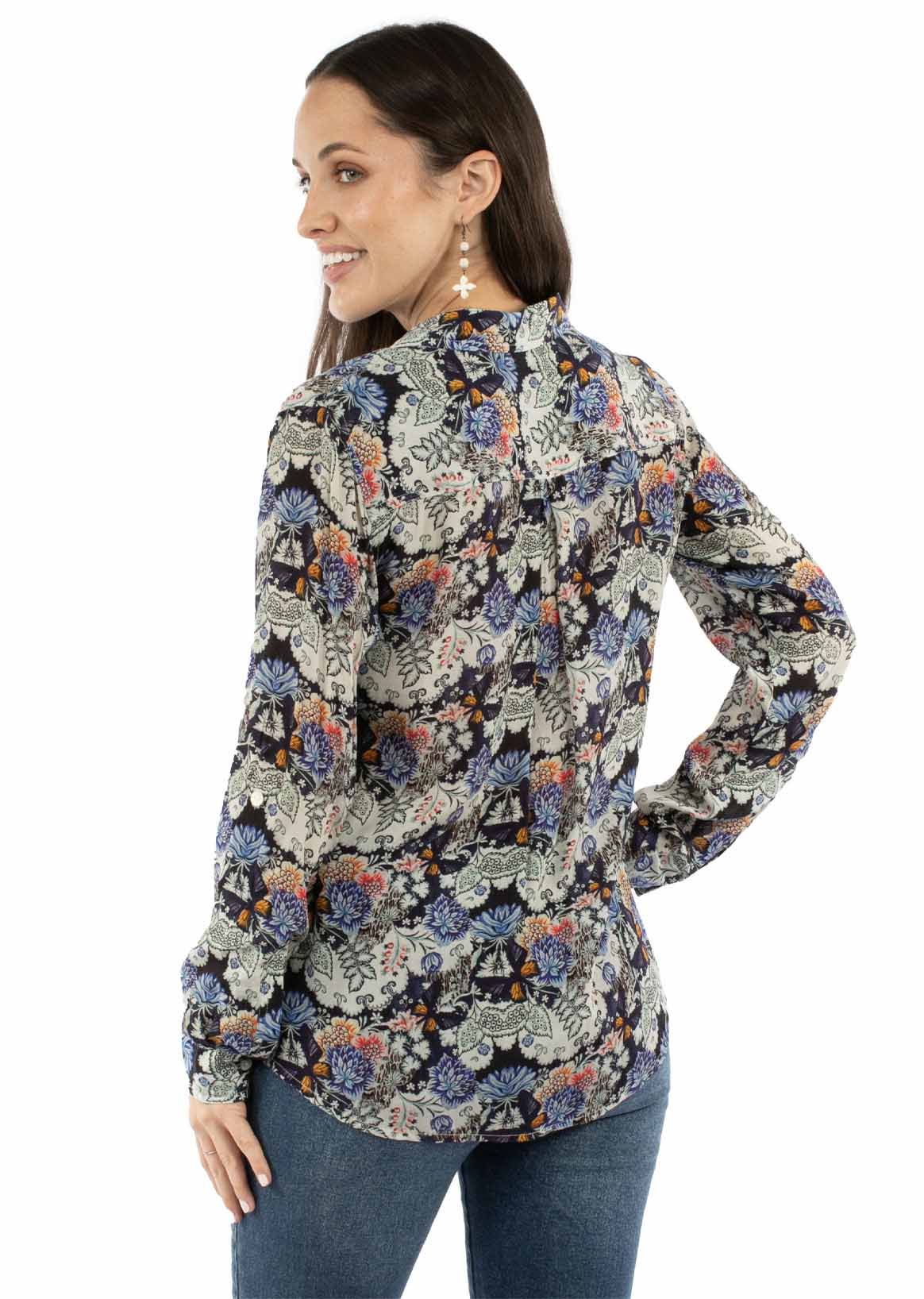 Button Up W/roll Up Sleeves - HC947