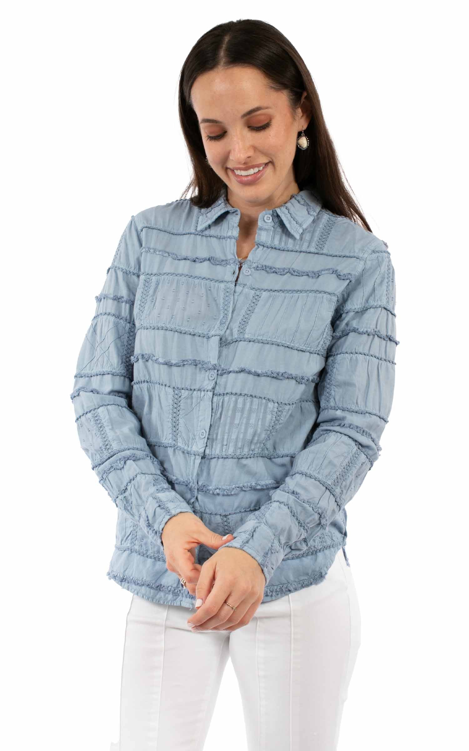 Patchwork Blouse - HC953