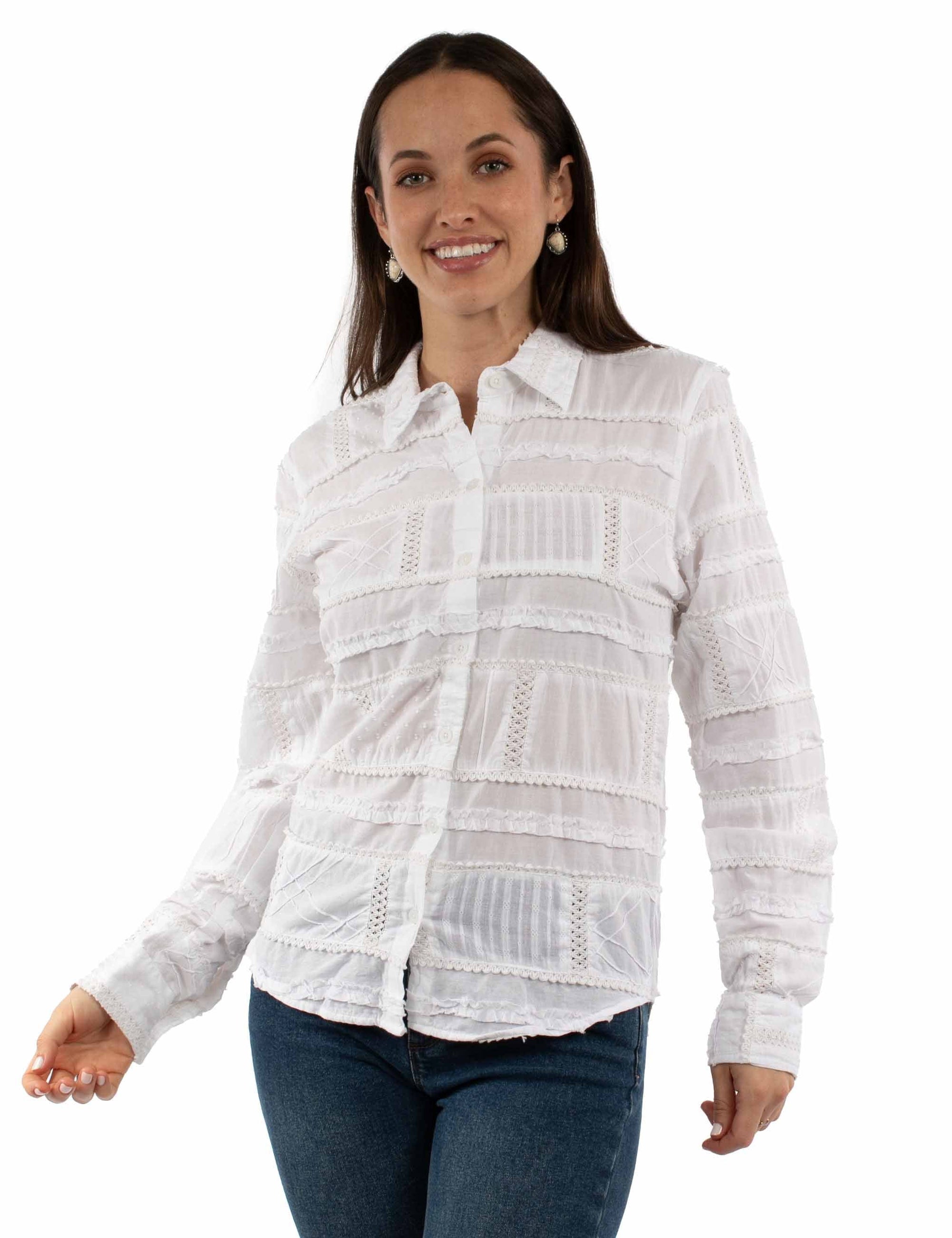 Patchwork Blouse - HC953