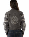 Sweater Sleeve Jean Jacket - HC962