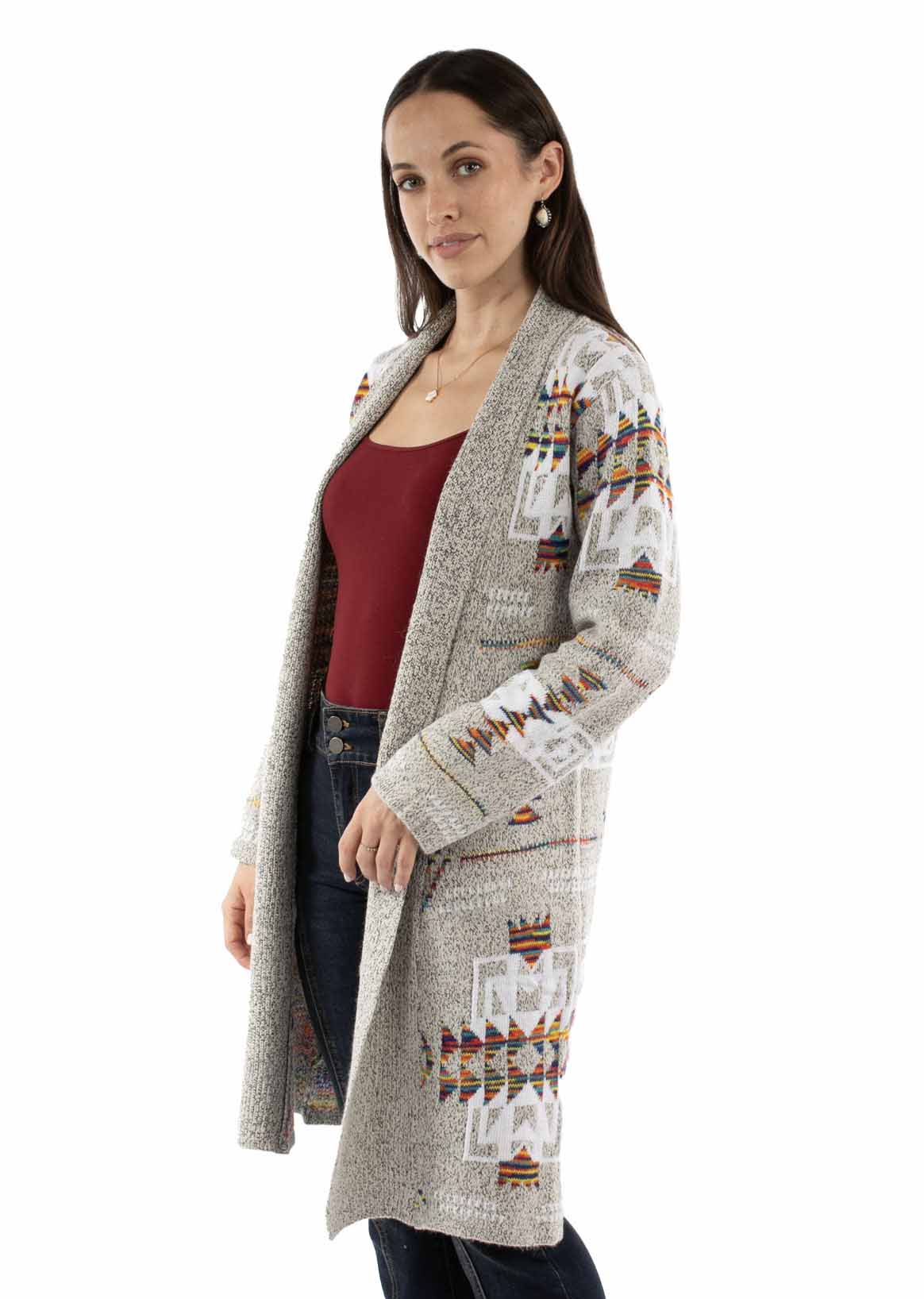 Open Front Duster Cardigan - HC972
