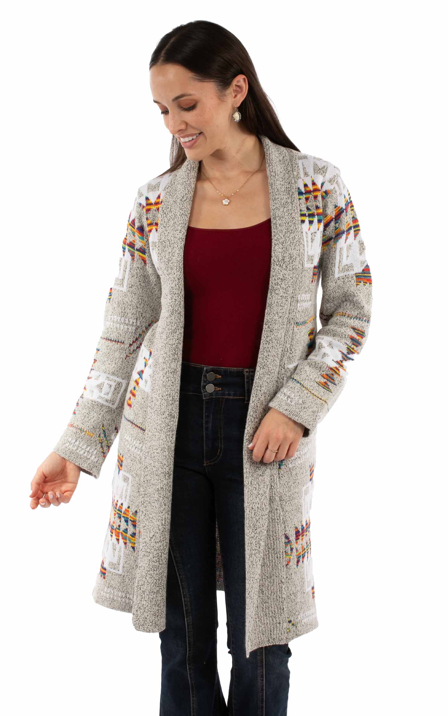 Open Front Duster Cardigan - HC972