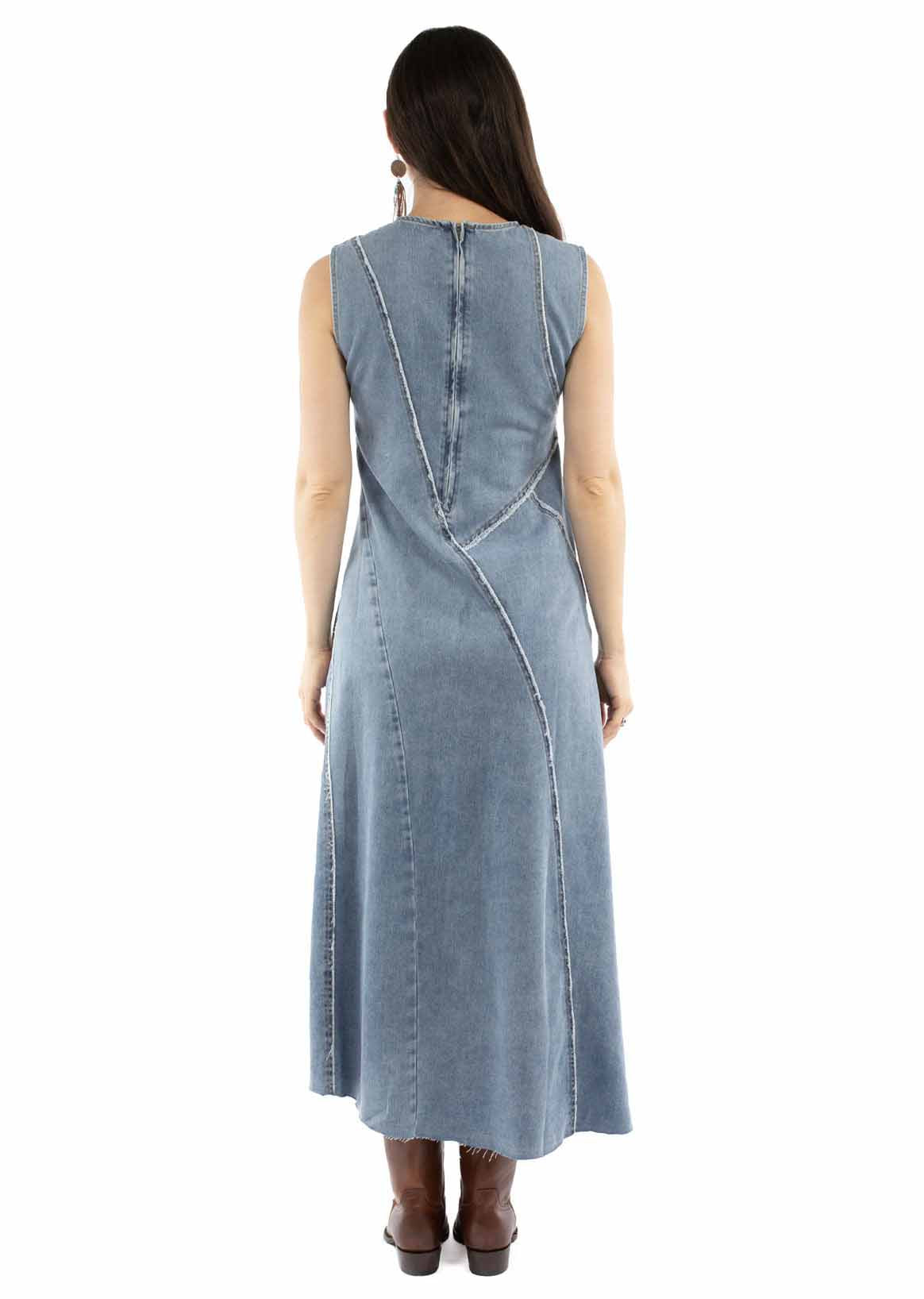 Long Denim Dress - HC978