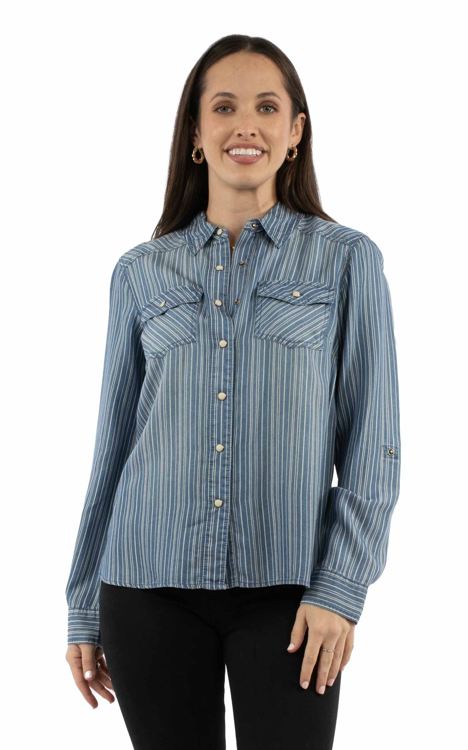 Railstripe Blouse - HC991