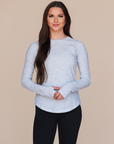BASELINE TOP | HEATHER GRAY