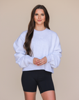 WARMUP PULLOVER | HEATHER GRAY
