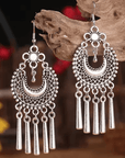 Silver Dangle Fashion Earrings WA177