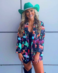 Baha Ranch Vegas Neon Women's Western Blazer