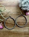 All silver hoop