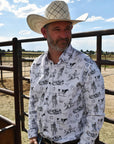 Ranch Life Unisex Western Button Up Shirt