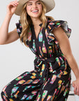 Champagne brunch jumpsuit in color options