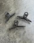 Faux Pearl Claw Hair Clip