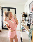Baby Pink Ruffle Set -clearance